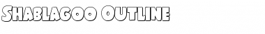 Download Shablagoo Outline Font Download Shablagoo Outline Font