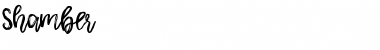 Download Shamber Font Download Shamber Font