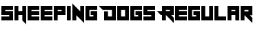 Download Sheeping Dogs Font Download Sheeping Dogs Font