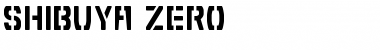 Download Shibuya Zero Font Download Shibuya Zero Font
