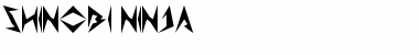 Download Shinobi Ninja Font Download Shinobi Ninja Font