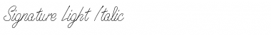Download Signature-Light Font Download Signature-Light Font
