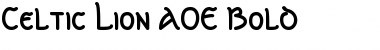 Download Celtic Lion AOE Font Download Celtic Lion AOE Font
