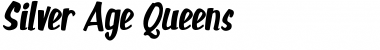 Download Silver Age Queens Font Download Silver Age Queens Font