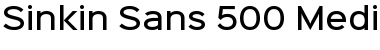 Download Sinkin Sans 500 Medium Font Download Sinkin Sans 500 Medium Font