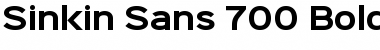 Download Sinkin Sans 700 Bold Font Download Sinkin Sans 700 Bold Font