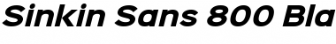 Download Sinkin Sans 800 Black Italic Font Download Sinkin Sans 800 Black Italic Font