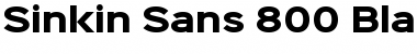 Download Sinkin Sans 800 Black Font Download Sinkin Sans 800 Black Font