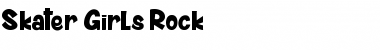 Download Skater Girls Rock Font Download Skater Girls Rock Font
