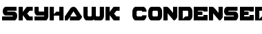 Download Skyhawk Condensed Font Download Skyhawk Condensed Font