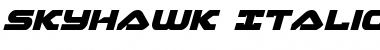 Download Skyhawk Italic Font Download Skyhawk Italic Font