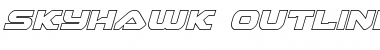 Download Skyhawk Outline Italic Font Download Skyhawk Outline Italic Font