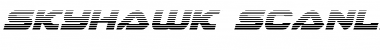 Download Skyhawk Scanlines Italic Font Download Skyhawk Scanlines Italic Font