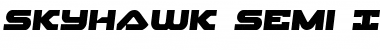 Download Skyhawk Semi-Italic Font Download Skyhawk Semi-Italic Font