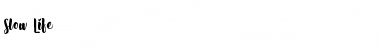 Download Slow Life Font Download Slow Life Font