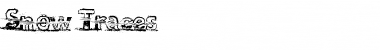 Download Snow Traces Font Download Snow Traces Font