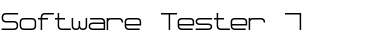 Download Software Tester 7 Font Download Software Tester 7 Font