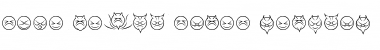 Download some devil faces Font Download some devil faces Font