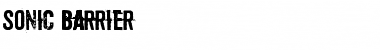Download Sonic Barrier Font Download Sonic Barrier Font