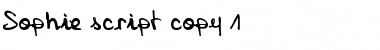 Download sophie Font Download sophie Font