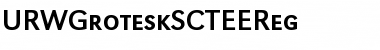 Download URWGroteskSCTEEReg Font Download URWGroteskSCTEEReg Font