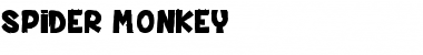 Download SPIDER MONKEY Font Download SPIDER MONKEY Font