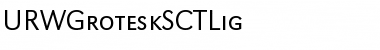 Download URWGroteskSCTLig Font Download URWGroteskSCTLig Font