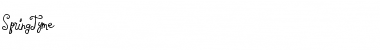 Download SpringTyme Font Download SpringTyme Font