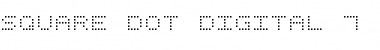 Download Square Dot Digital-7 Font Download Square Dot Digital-7 Font