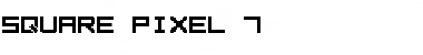 Download Square Pixel7 Font Download Square Pixel7 Font