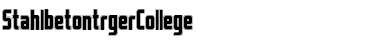 Download Stahlbeton Font Download Stahlbeton Font