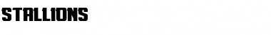 Download Stallions Font Download Stallions Font