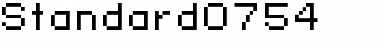Download standard 07_54 Font Download standard 07_54 Font