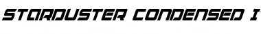 Download Starduster Condensed Italic Font Download Starduster Condensed Italic Font