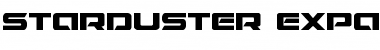 Download Starduster Expanded Font Download Starduster Expanded Font