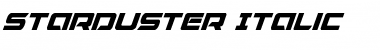 Download Starduster Italic Font Download Starduster Italic Font