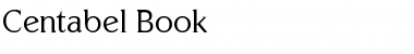 Download Centabel Book Font Download Centabel Book Font
