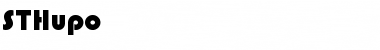 Download STHupo Font Download STHupo Font