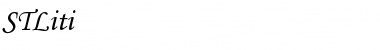 Download STLiti Font Download STLiti Font