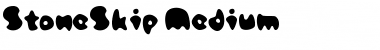 Download StoneSkip Medium Font Download StoneSkip Medium Font