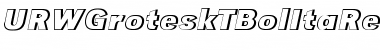 Download URWGroteskTBolItaRe1 Font Download URWGroteskTBolItaRe1 Font