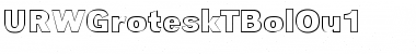 Download URWGroteskTBolOu1 Font Download URWGroteskTBolOu1 Font