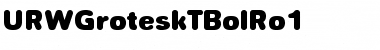 Download URWGroteskTBolRo1 Font Download URWGroteskTBolRo1 Font
