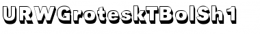 Download URWGroteskTBolSh1 Font Download URWGroteskTBolSh1 Font