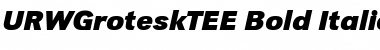 Download URWGroteskTEE Font Download URWGroteskTEE Font