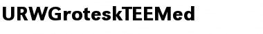 Download URWGroteskTEEMed Font Download URWGroteskTEEMed Font