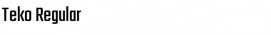 Download Teko Regular Font Download Teko Regular Font