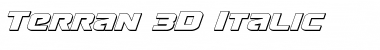 Download Terran 3D Italic Font Download Terran 3D Italic Font