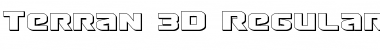 Download Terran 3D Font Download Terran 3D Font