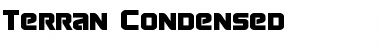 Terran Condensed Condensed Font